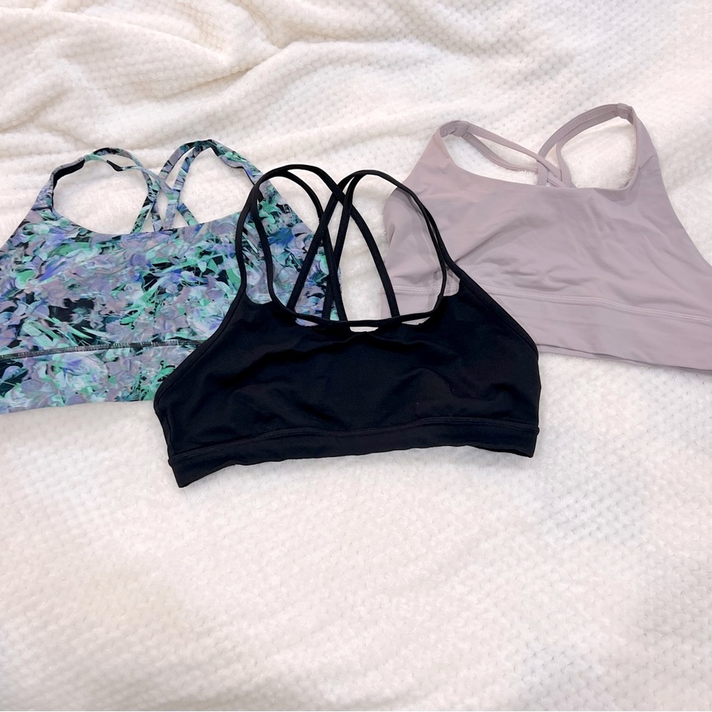 Lululemon Bra Bundle Pack | 3 Medium Support | Size 12